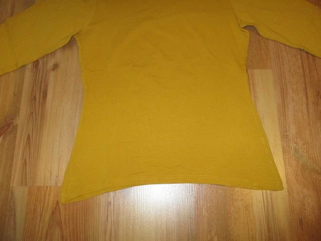 Senfgelbes Rollkragenlongsleeve von Blue Motion - Größe M 40/42 - super Zustand!