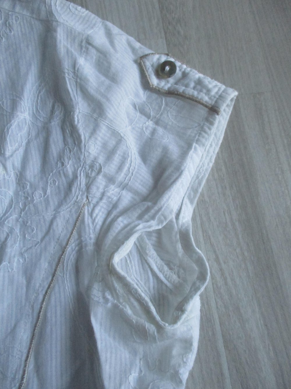 Weiße Bluse von Onara - Größe 38 - TOP-Zustand!