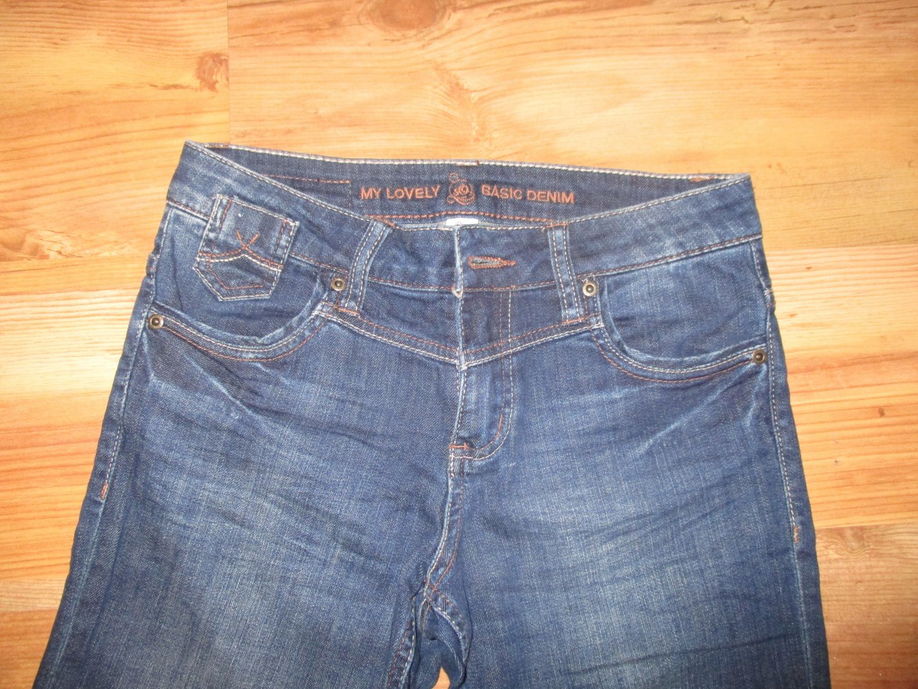Blaue  3/4 Jeans  - s. Oliver - Größe 34 - super Zustand!