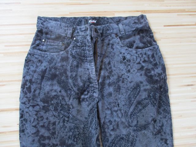 Schwarz-graue Cordhose von Richy - Größe 38 - TOP-Zustand!