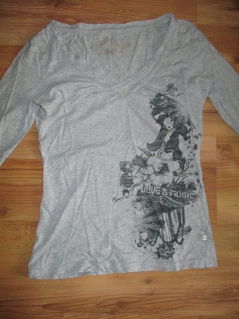 Graues Longsleeve von Tom Tailor - Größe S - guter Zustand