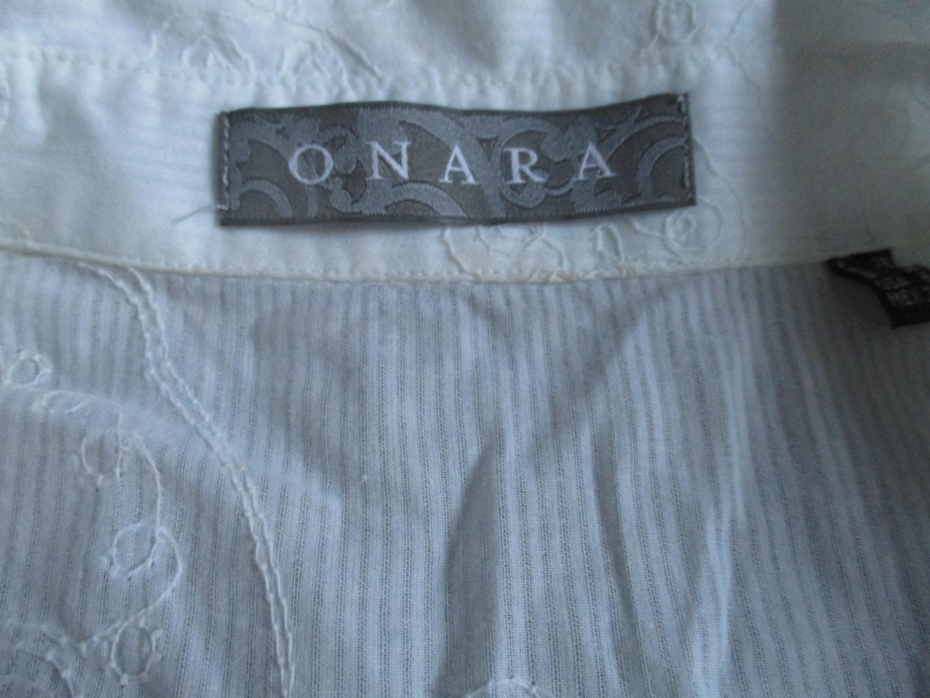 Weiße Bluse von Onara - Größe 38 - TOP-Zustand!