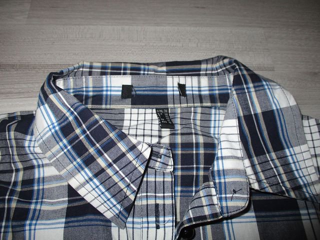 Blau-weiß kariertes Set - Nienhaus - Bluse und Rock - Größe 36 - TOP-Zustand!