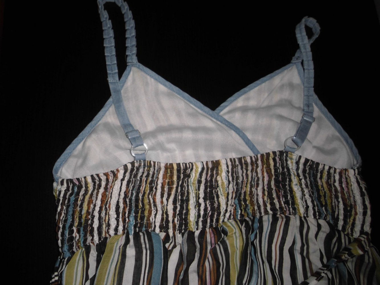 Gestreiftes Sommer-Top von Sophyline - Größe M/L - super Zustand!