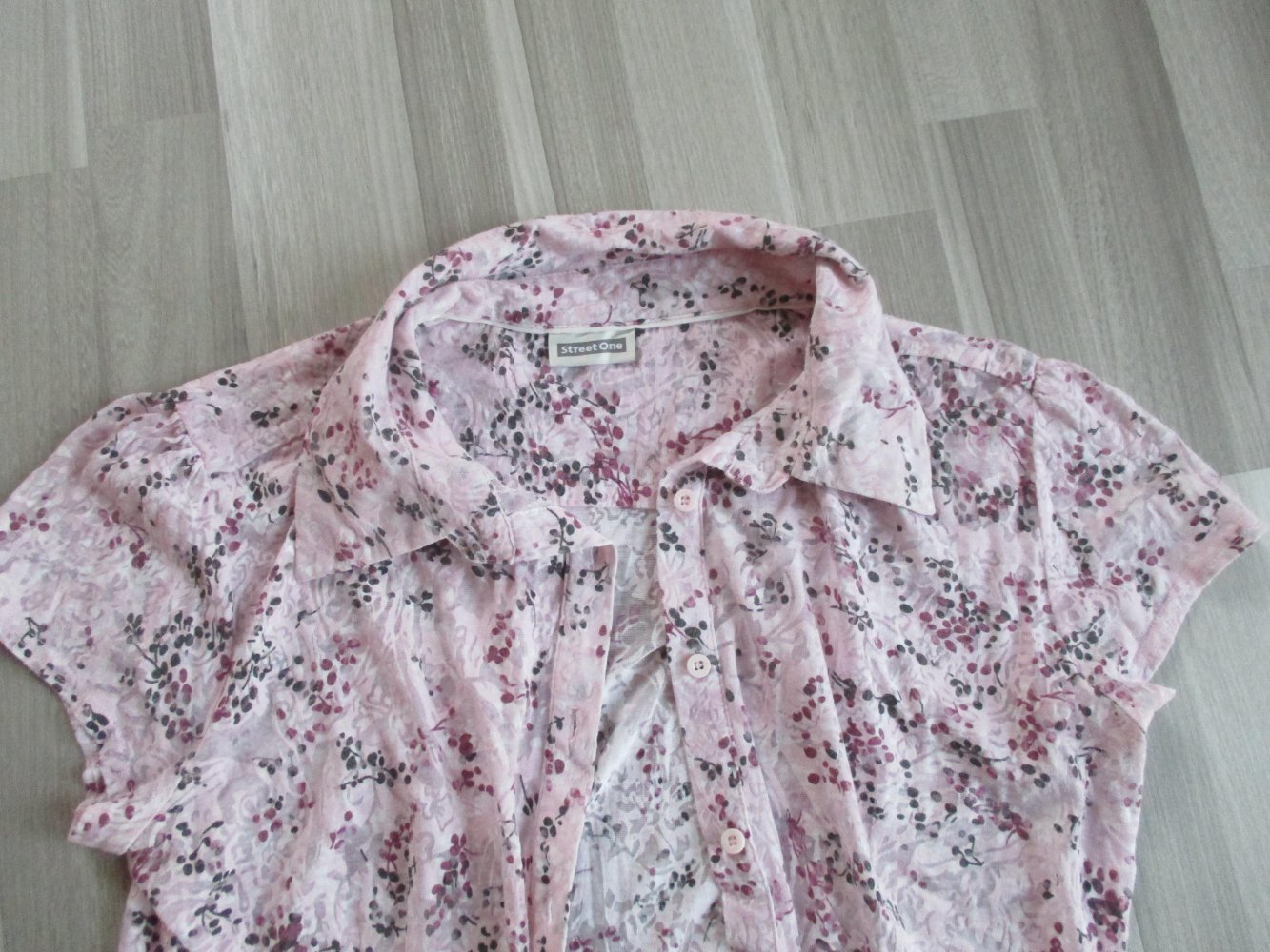 Rosa Bluse von Street One - Größe 42 - guter Zustand