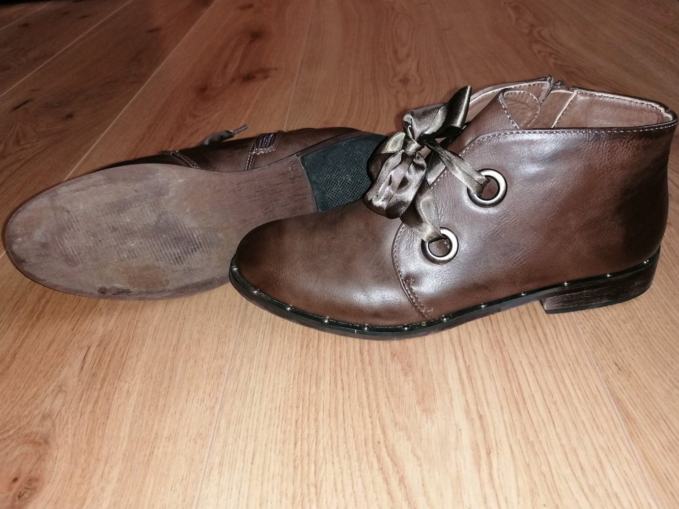 Kayla Damen Schnürschuhe Halbschuhe Gr. 40