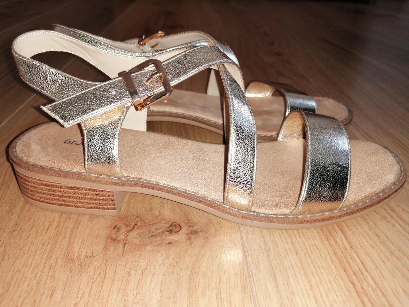 Graceland Damen Sandalen Sandaletten Gr. 40