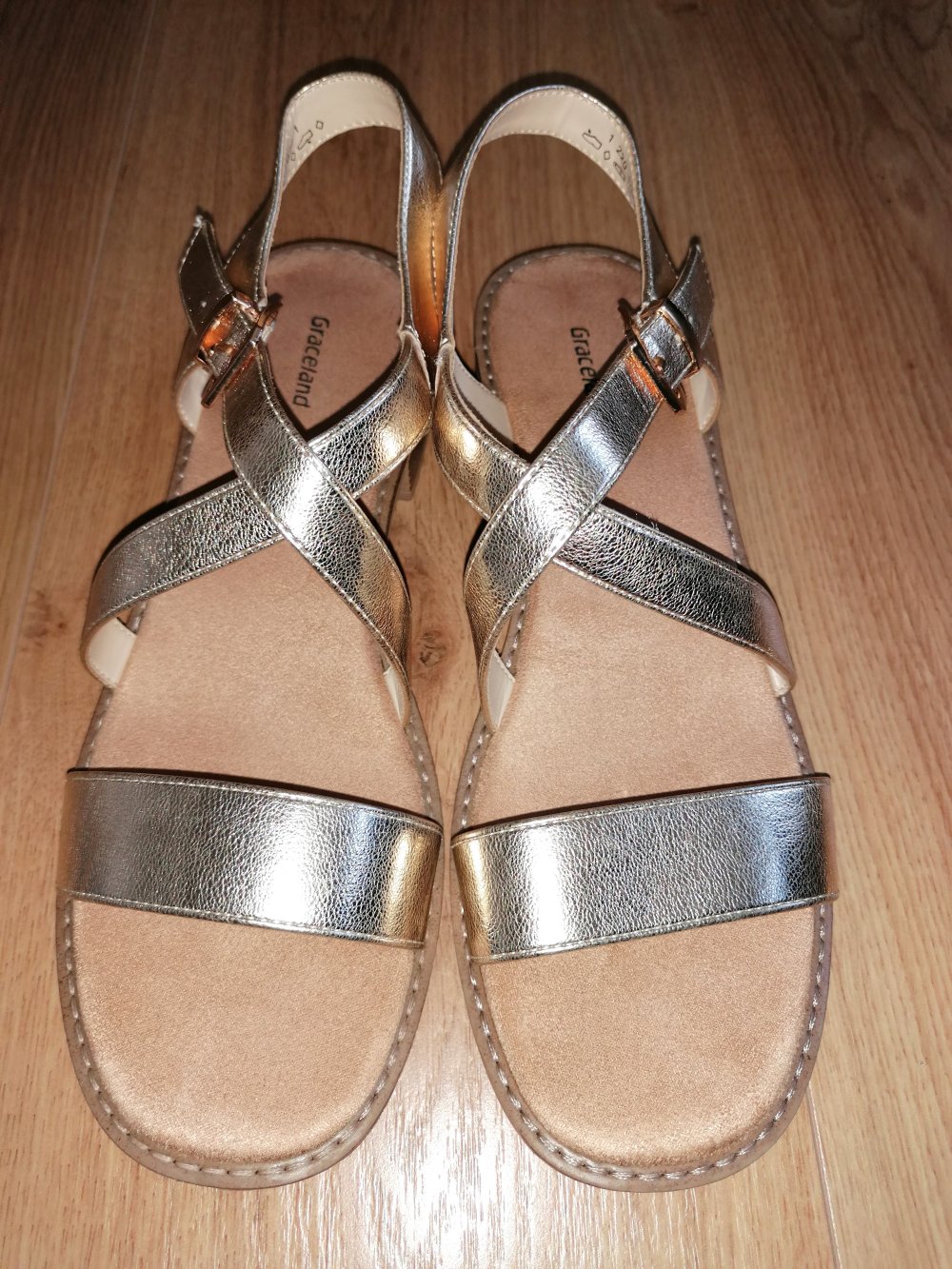 Graceland Damen Sandalen Sandaletten Gr. 40