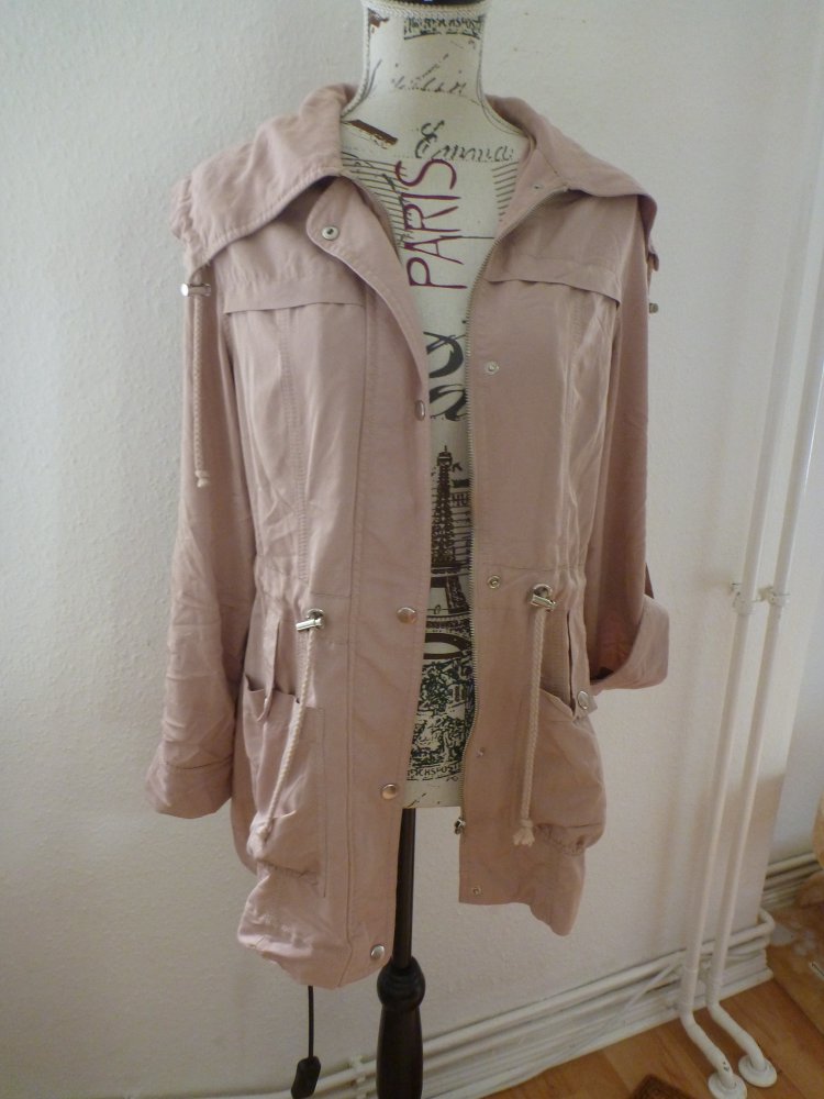 Übergangsjacke altrosé Gr. S/36 