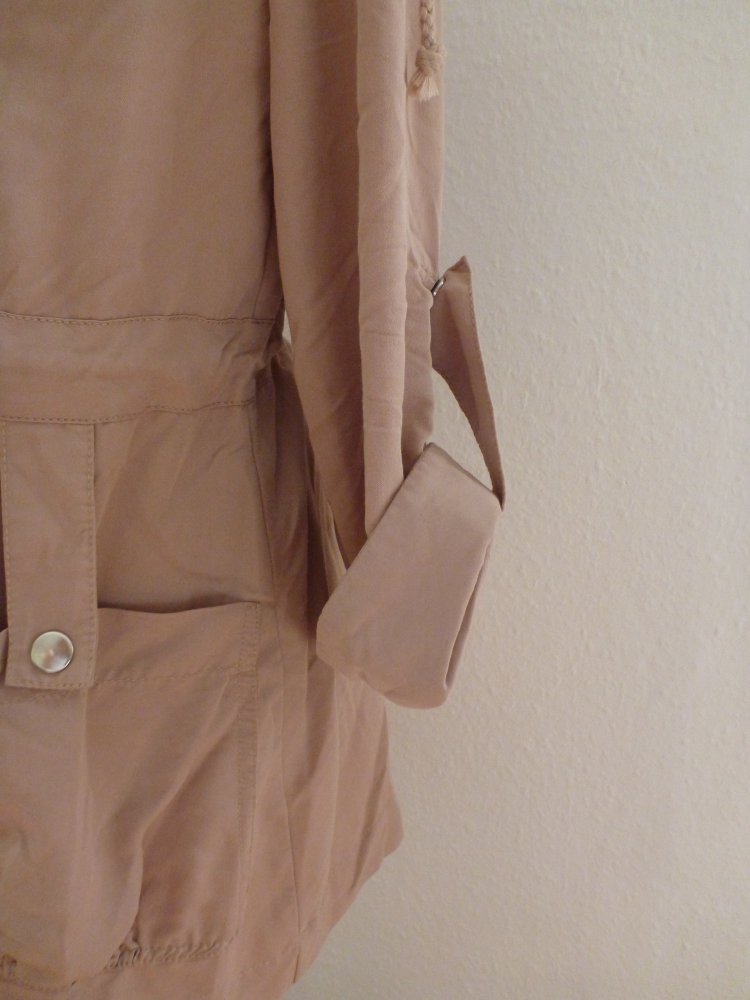Übergangsjacke altrosé Gr. S/36 