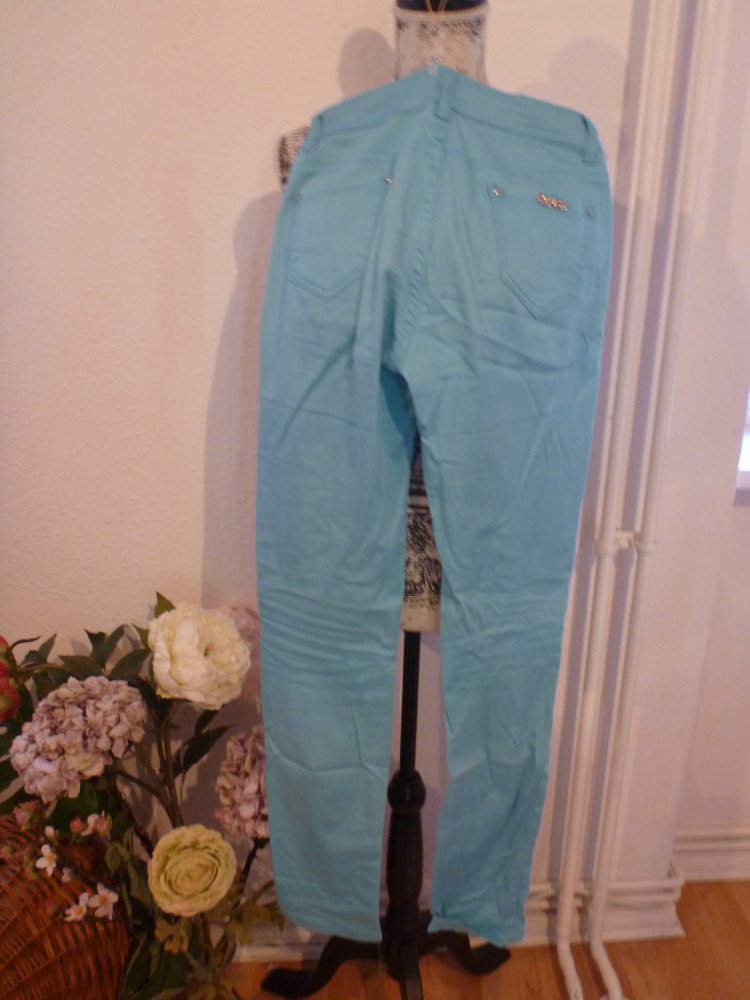Hose türkis, Gr. 36/S