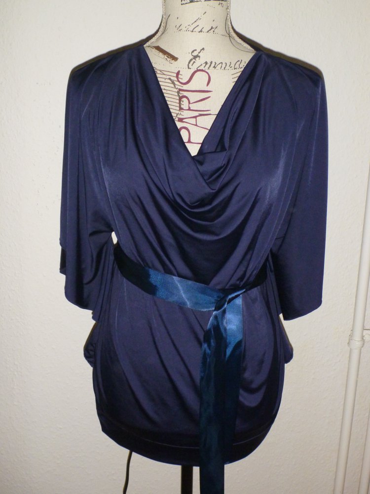 marine dunkelblaues Oberteil, Gr. 36/S