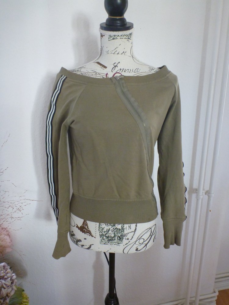 olivegrüner Pillover von MNG Gr. S/36