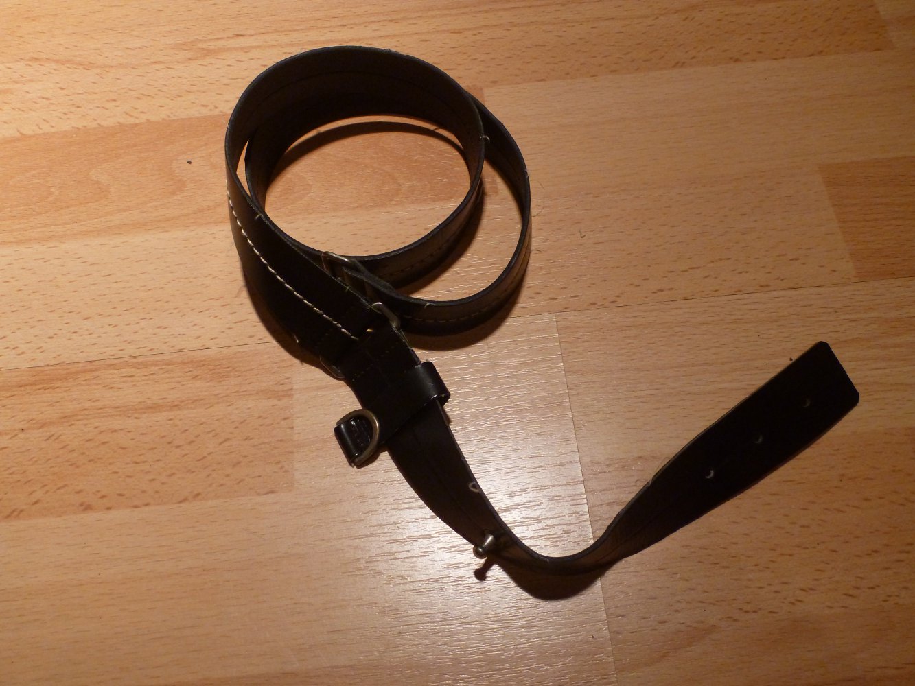 brauner Ledergürtel