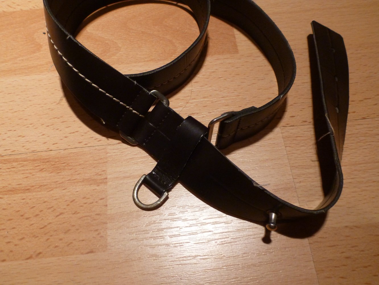 brauner Ledergürtel