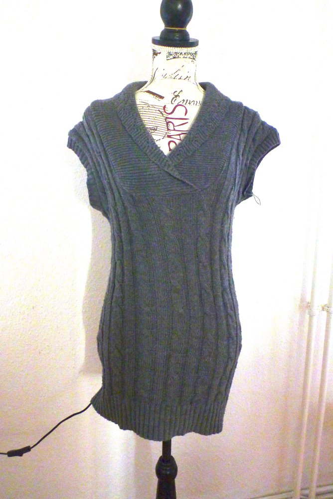 graue Weste Gr. S/M 36/38