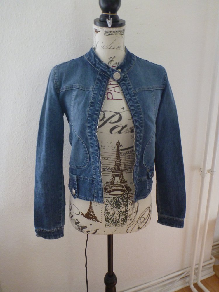 Jeans-Jacke Gr. S/36 