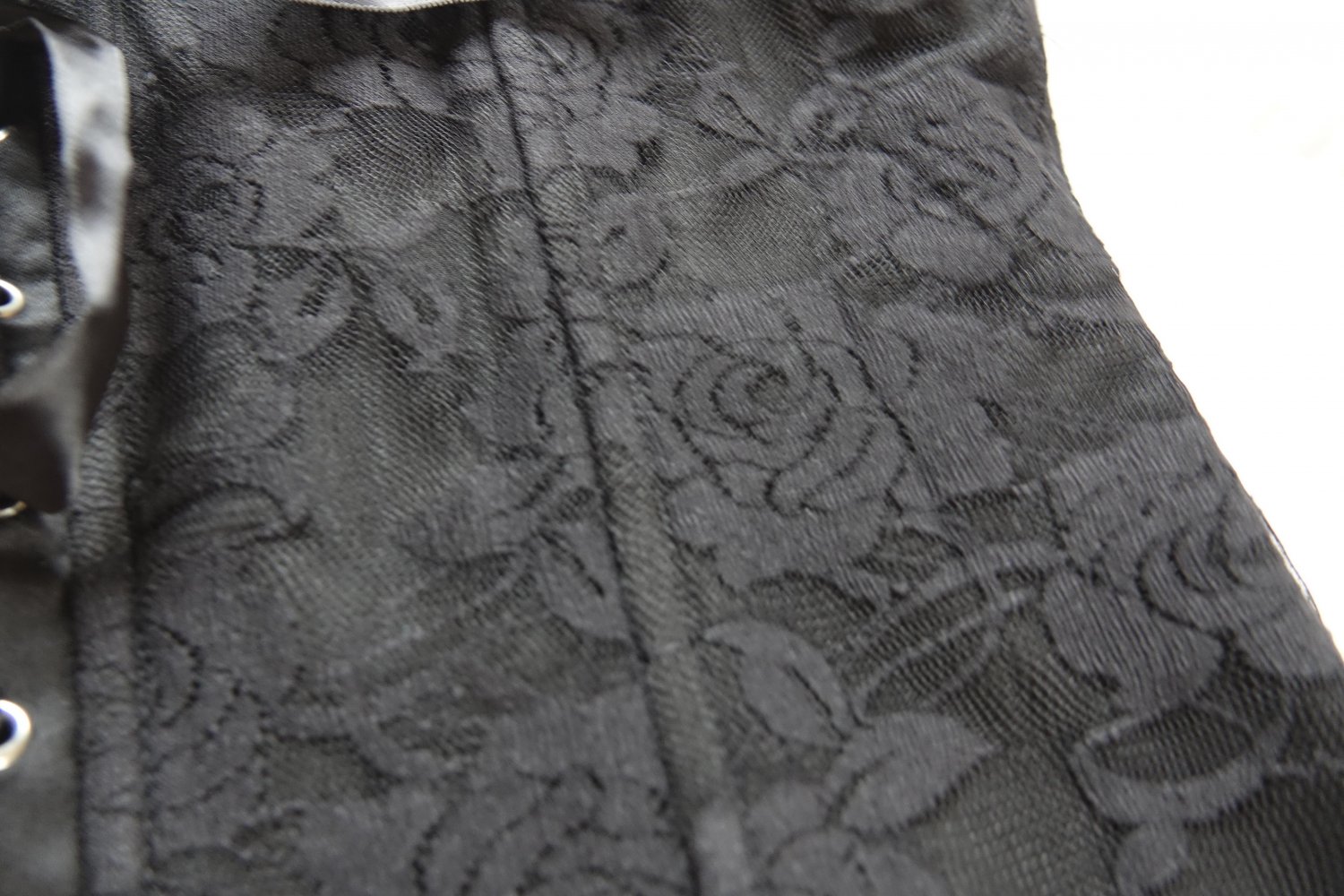 Schwarze sexy Korsage