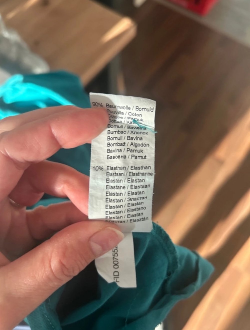 Petrolfarbenes TShirt von Buffalo