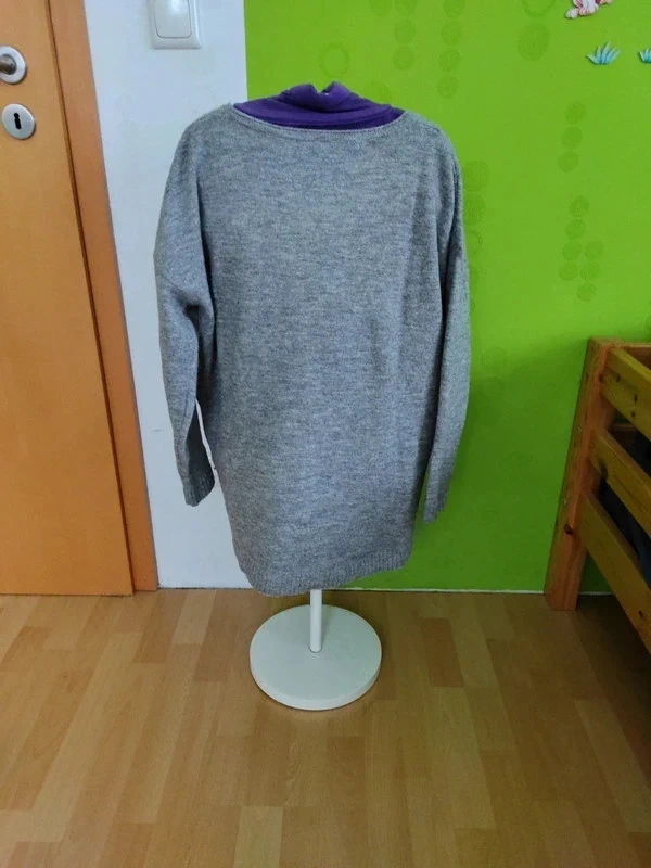 grauer Pullover Gr.46