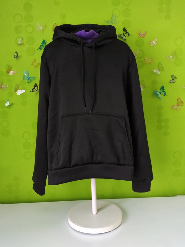 schwarzer Hoodie/ Kapuzenpulli  Gr. 164