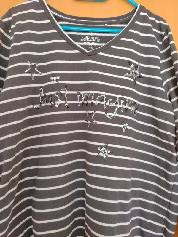 gestreifter Pullover Gr.48/50