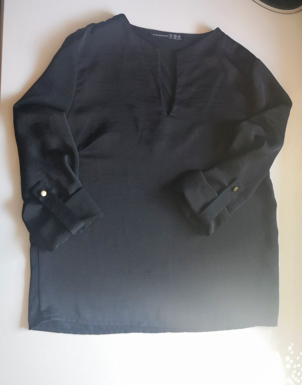 Blusenshirt von Primark, Gr. 38, schwarz