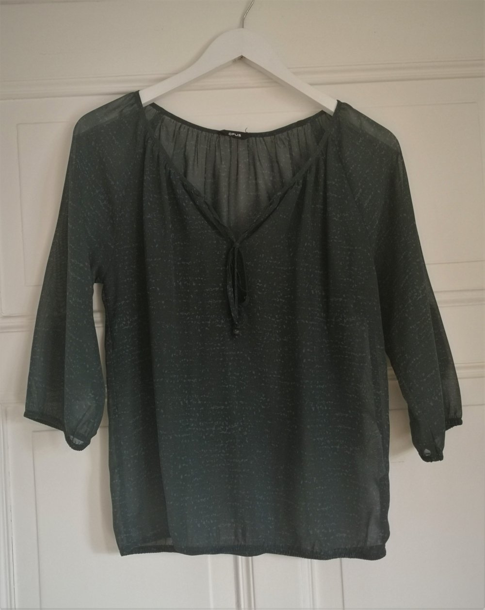 leichte Tunika von Opus, Gr. S, türkis-grün