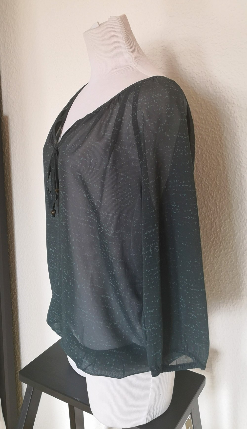 leichte Tunika von Opus, Gr. S, türkis-grün