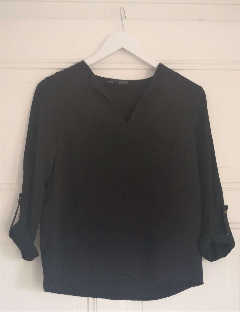 Blusenshirt von Primark, Gr. 38, schwarz