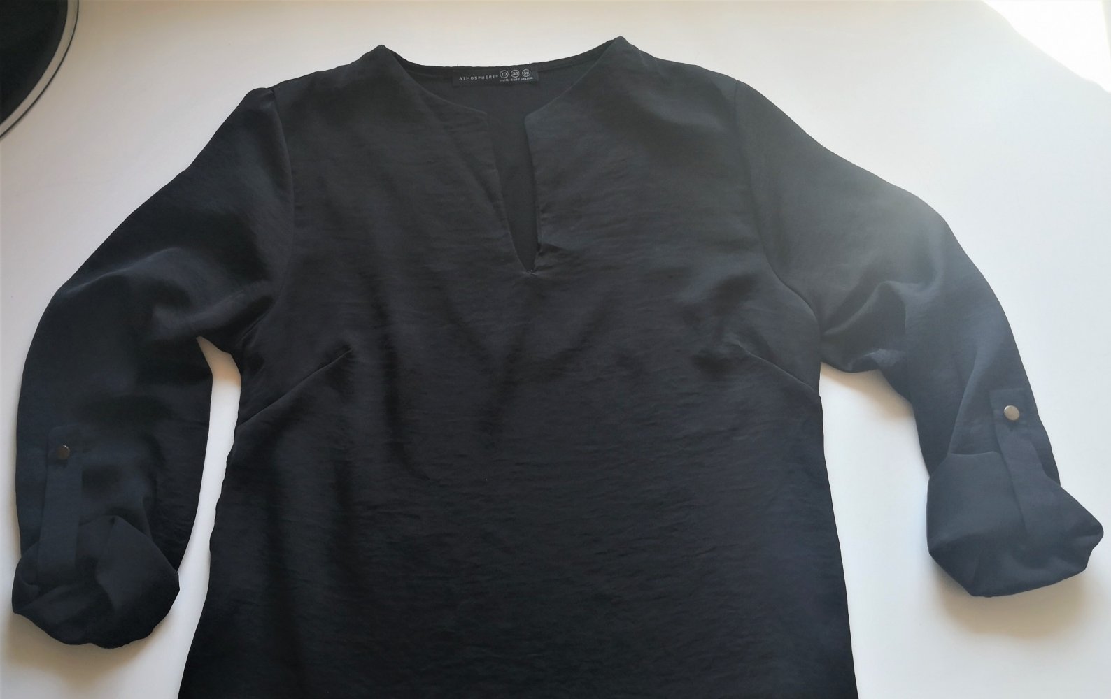 Blusenshirt von Primark, Gr. 38, schwarz