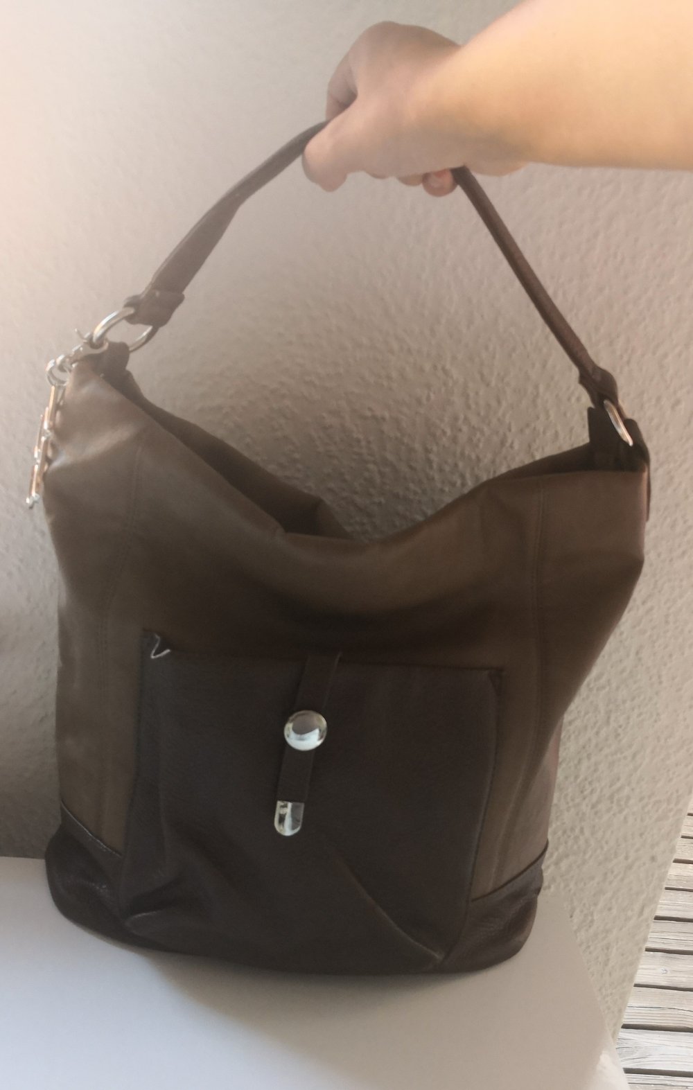 Handtasche, Schultertasche von Betty Barclay, braun