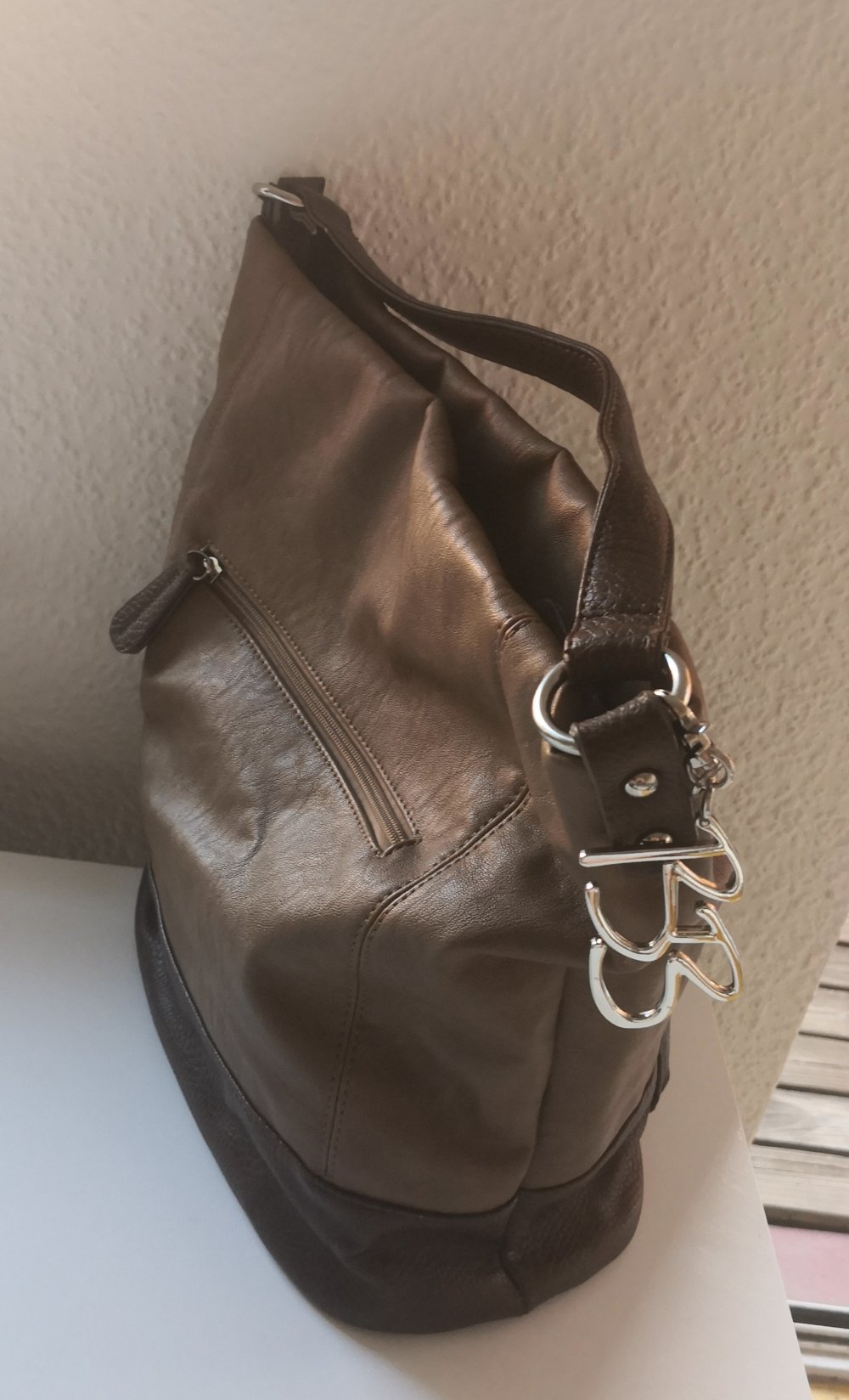 Handtasche, Schultertasche von Betty Barclay, braun