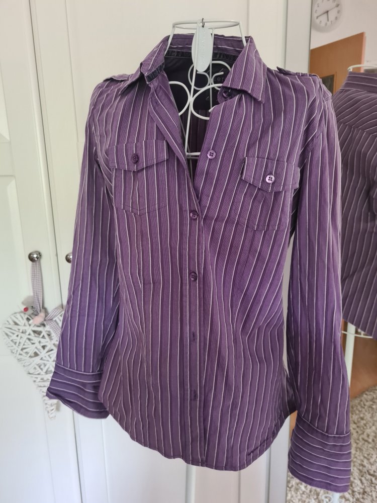 Bluse lila 38/M