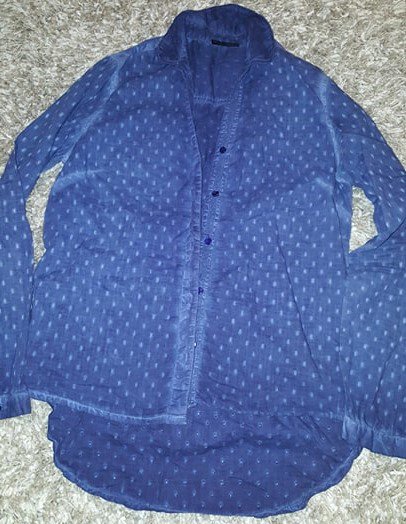 Bluse blau 36/38 