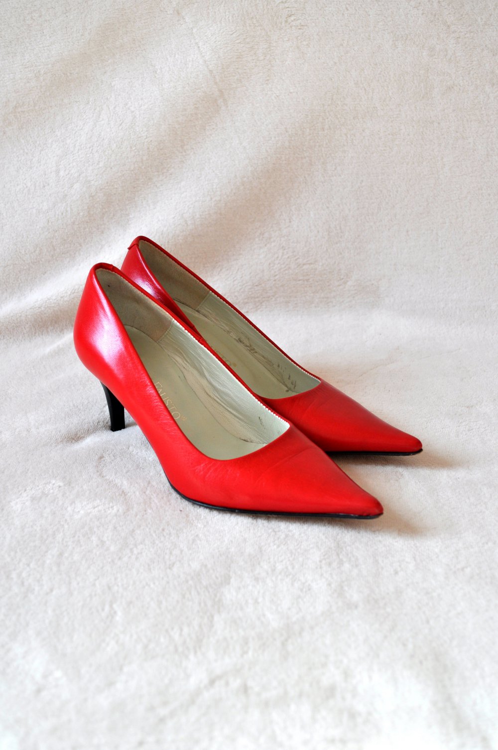 rote High Heels in Größe 34