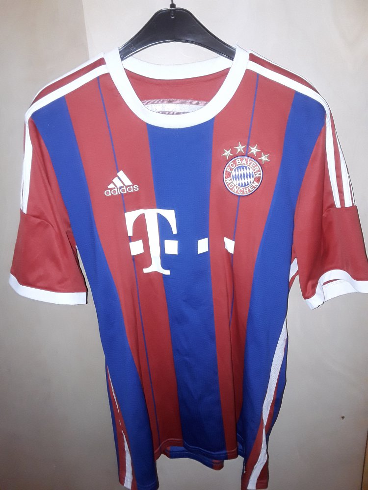 Fc Bayern München Trikot von Mario Götze Größe L Rot/Blau