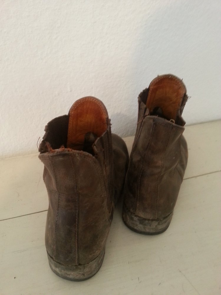 Pfiff Reit Stiefletten Wildschweinleder