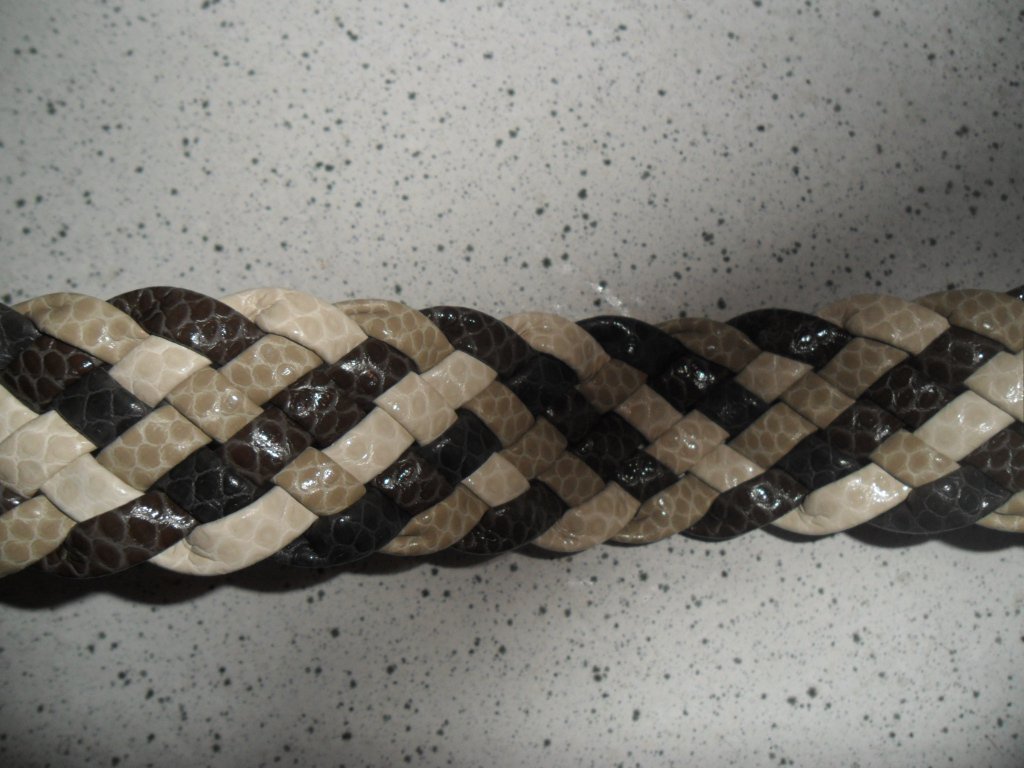 Gürtel in braun, beige Tönen ca. 91cm