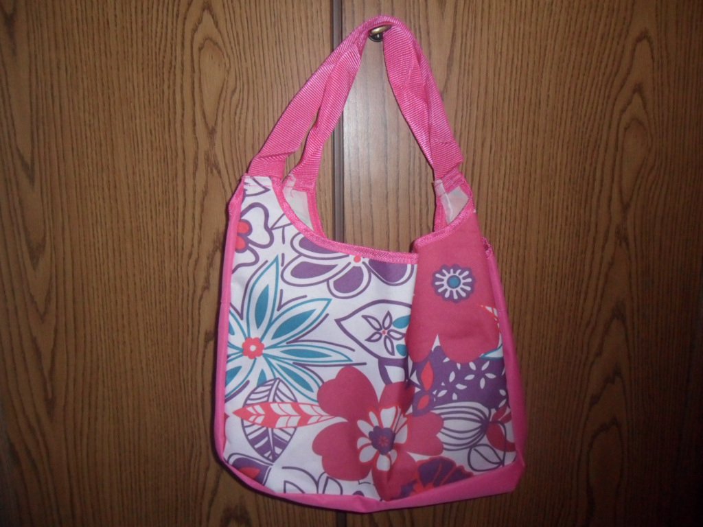 Tasche mit Blumenmuster
