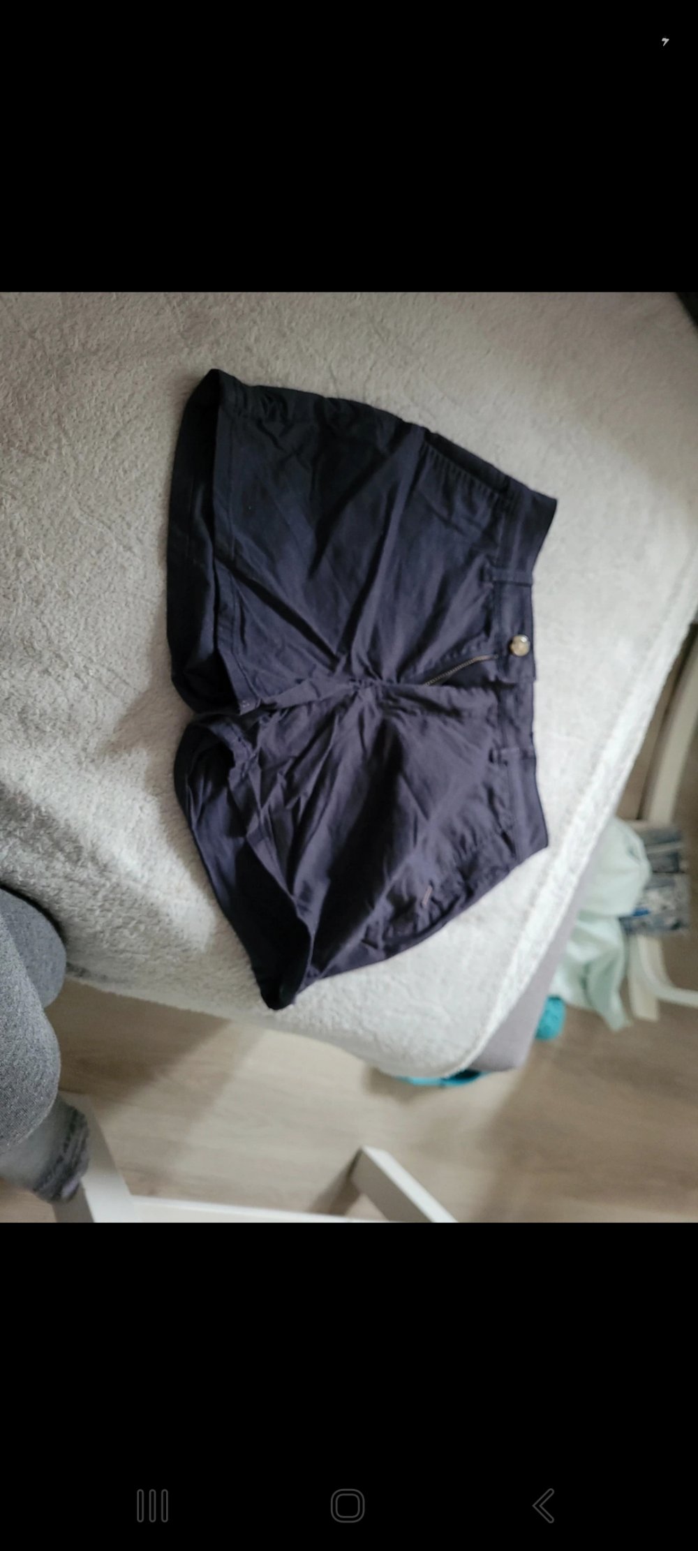 Shorts mit hoher Taille 