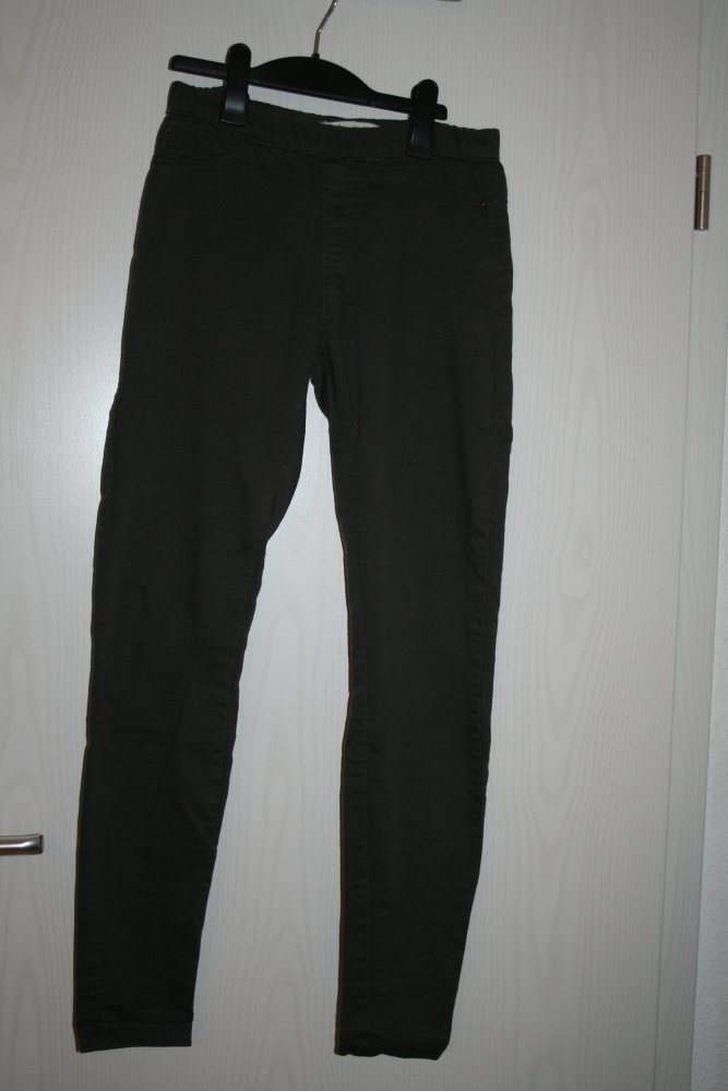 dunkelgraue Jeggins von Clockhouse