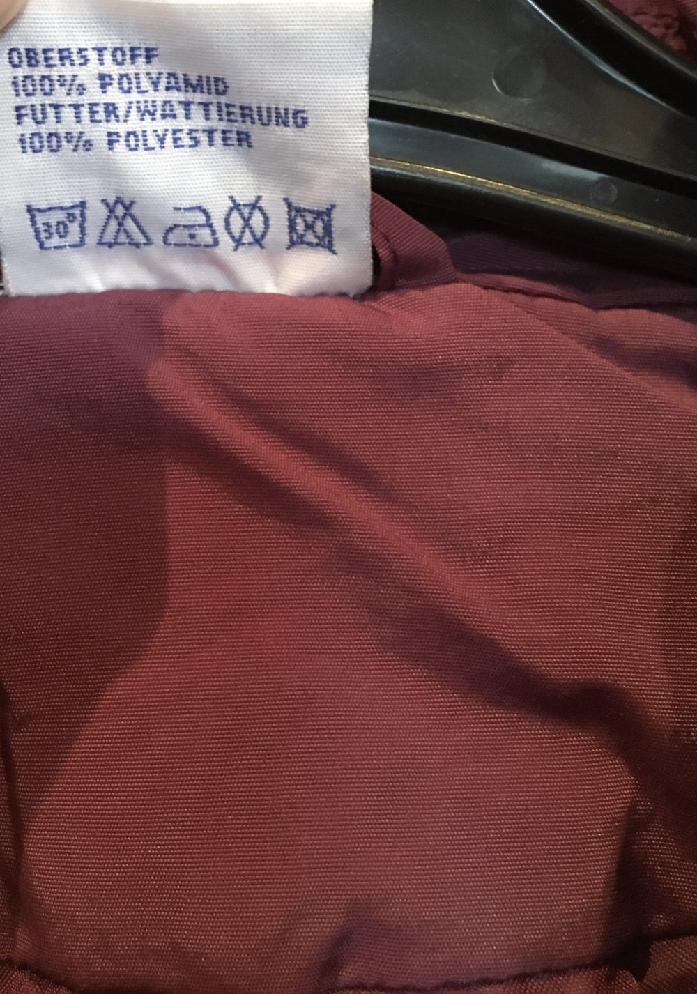 Skijacke Weinrot NEU!!! 