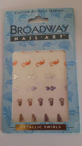 Metallic-Nagelaufkleber aus den USA,