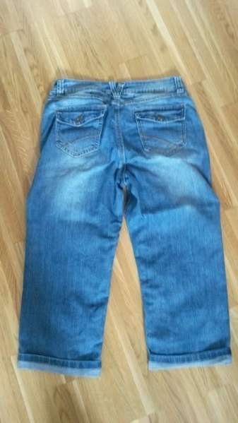 3/4-Jean mit Stulpen,