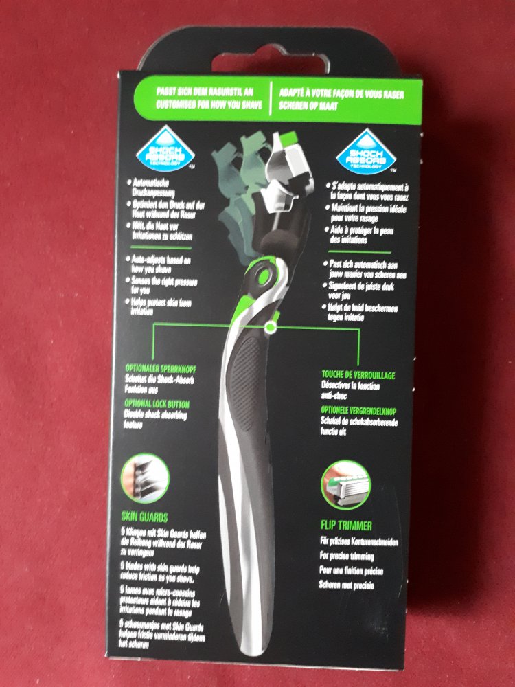 Original verpackter Rasierer Wilkinson Hydro 5 Sence (Handstück und 1 Klinge-Package), siehe Fotos,