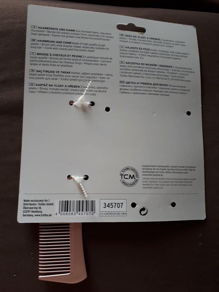 Kamm von Tchibo, original verpackt,