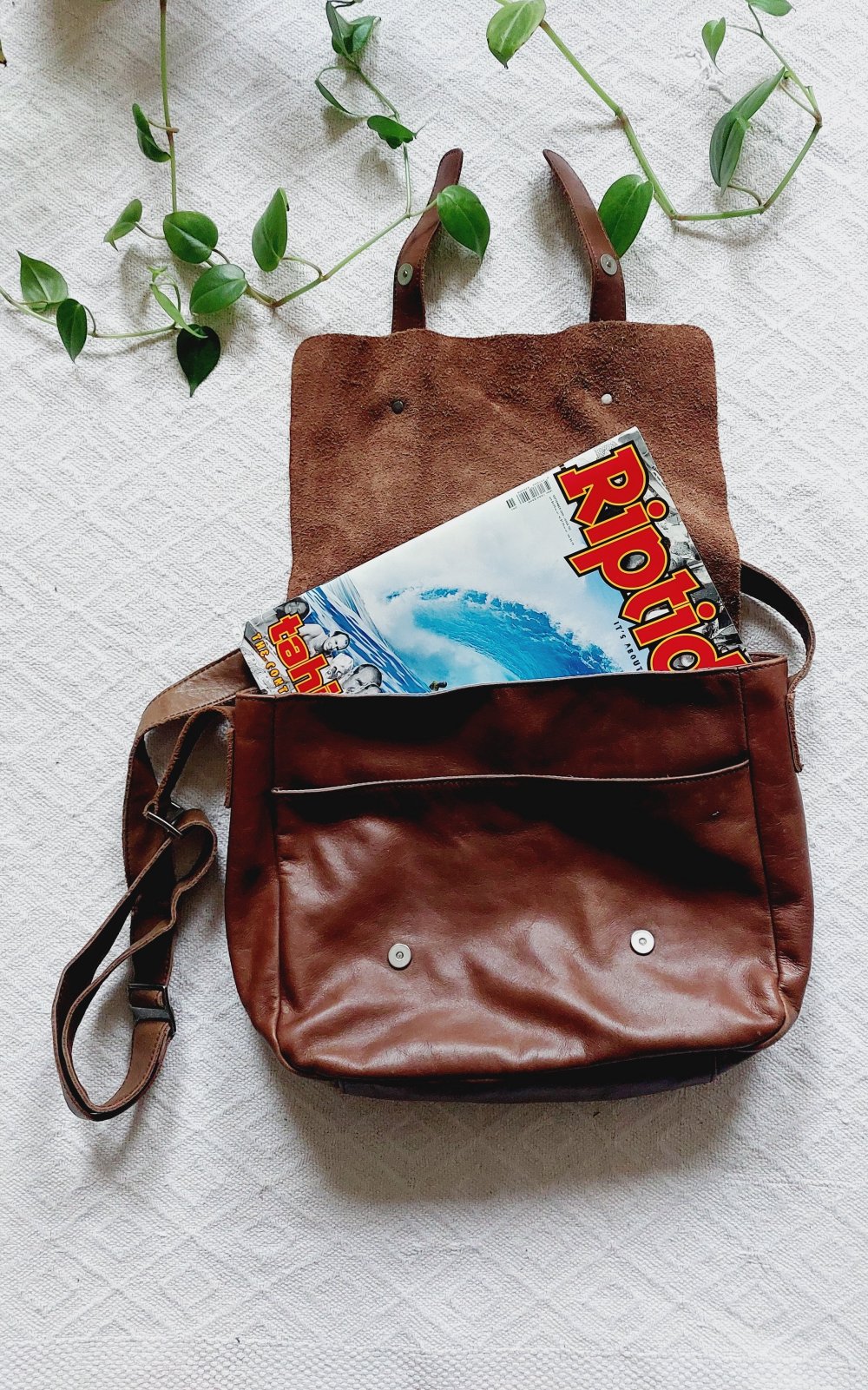 Ledertasche von Marc O'Polo in braun