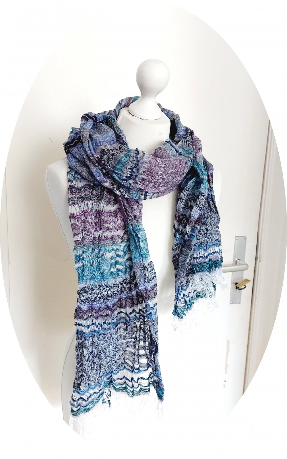 Gemusterter Schal von Passigatti