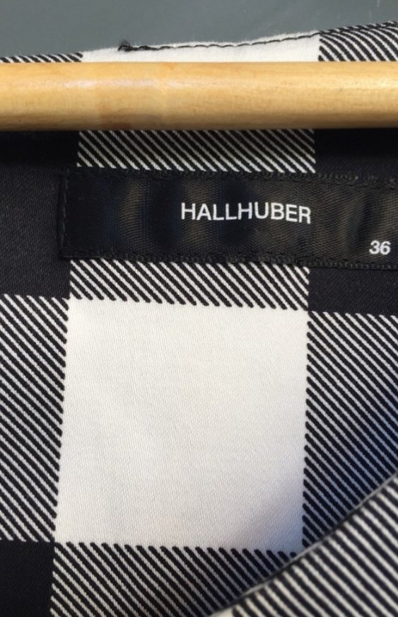 Hallhuber Vichy Karo Kleid Gr 36
